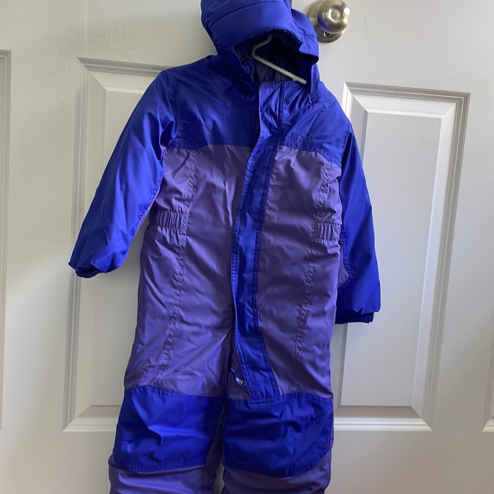 LL bean snowsuit 3T